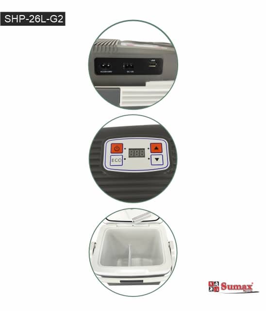 HELADERA PORTATIL ELECTRICO 26L