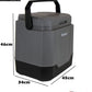 HELADERA PORTATIL SUMAX 32L 12V/110V-240V  GRIS OSCURO