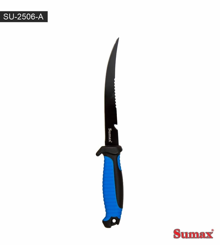 CUCHILLO FILETEADOR SUMAX 6.5" CON GUANTE