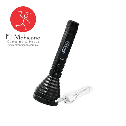 LINTERNA LED RECARGABLE C/USB HOMEVILLE HV-L4853 - 5W