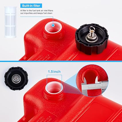 TANQUE EXTERNO PARA COMBUSTIBLE, 24 LITROS