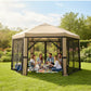 TOLDO CON MOSQUITERO – HEXAGONAL – 4M x 2.65M