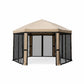 TOLDO CON MOSQUITERO – HEXAGONAL – 4M x 2.65M