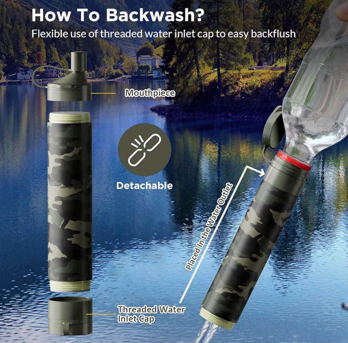 FILTRO DE AGUA PERSONAL LIFE STRAW TUBO