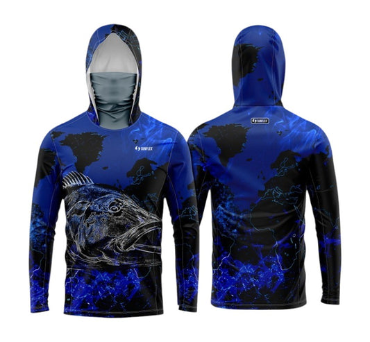 REMERA SUNFLEX CAPUCHA + FACIAL