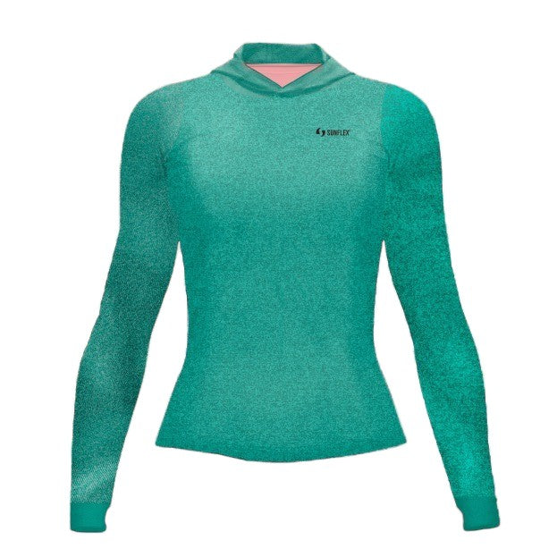 REMERA SUNFLEX CAPUCHA+ PUÑO FEMENINO