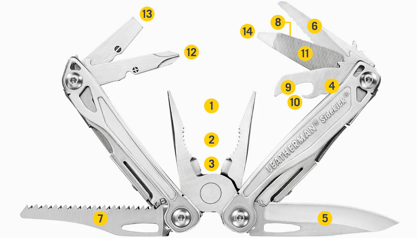 PINZA MULTI LEATHERMAN SIDEKICK 831439