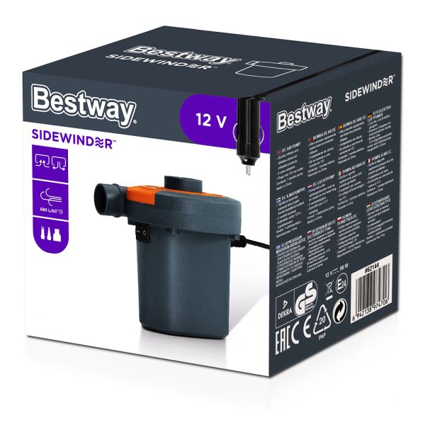 INFLADOR ELECTRICO BESTWAY 12V