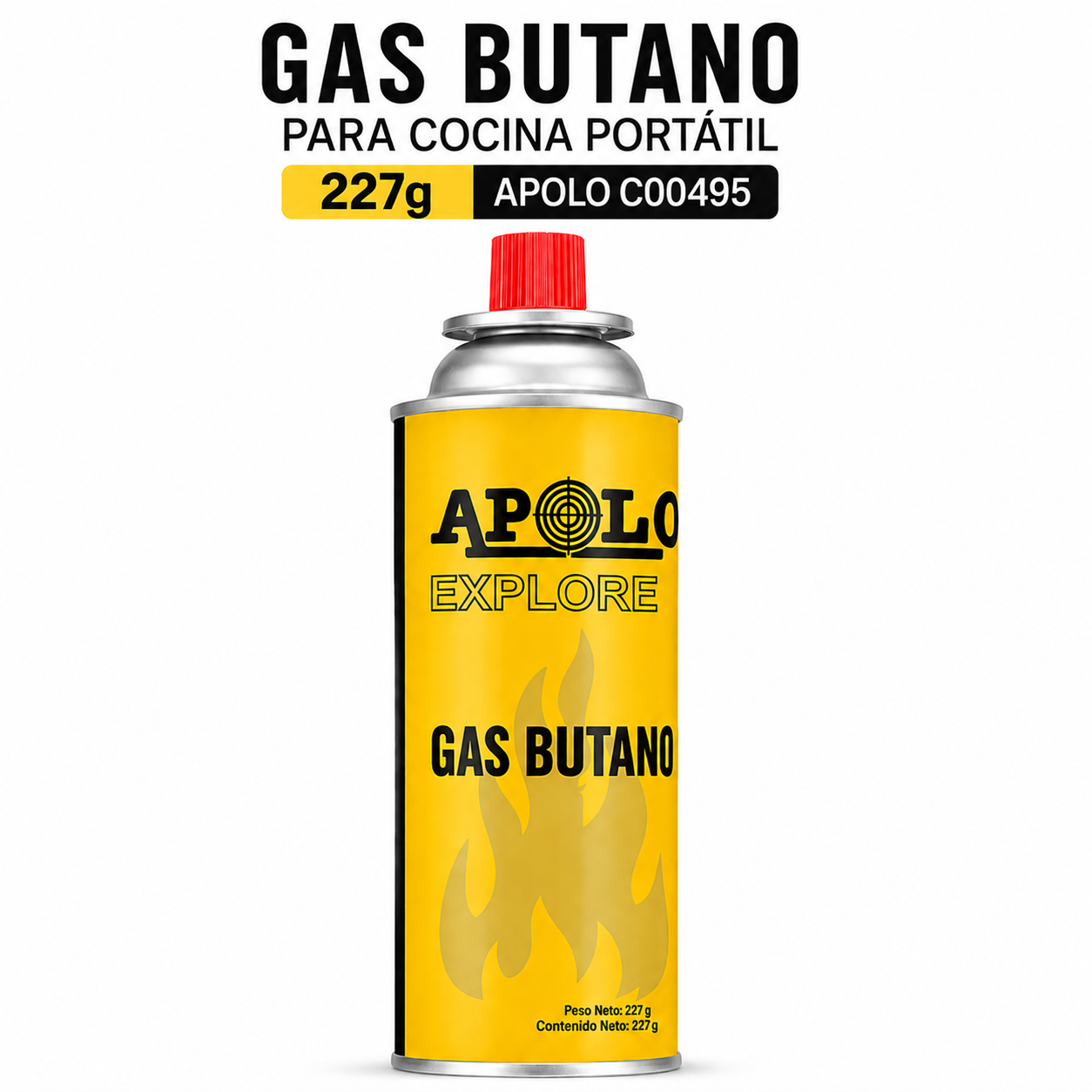 GAS BUTANO MULTIUS.APOLO