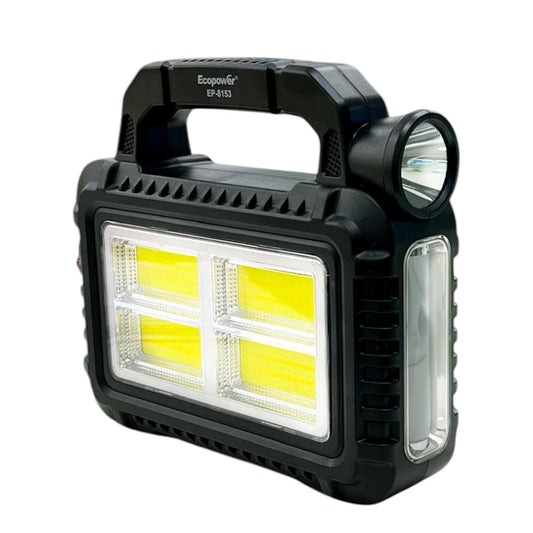LINTERNA CON CARGA SOLAR 800L EP-8153