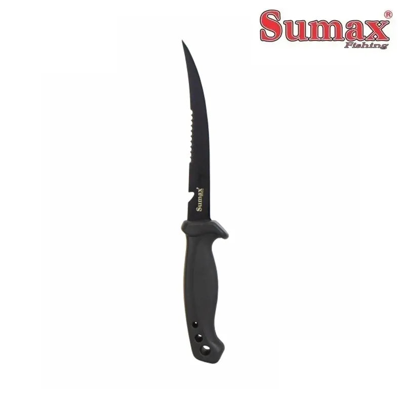 CUCHILLO FILETEADOR SUMAX 6.5" CON GUANTE Y AFILADOR
