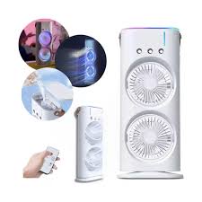 VENTILADOR GIRATORIO CON ROCIADOR