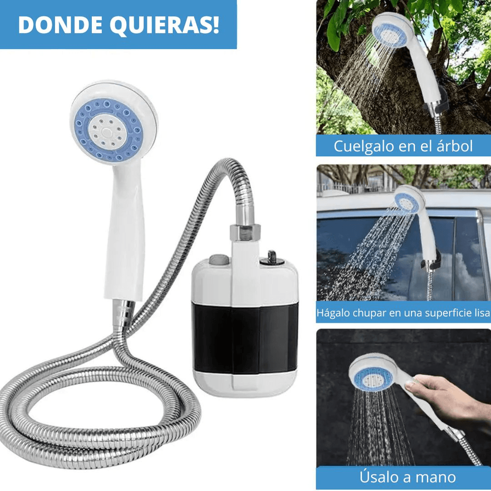 DUCHA PORTATIL RECARGABLE USB