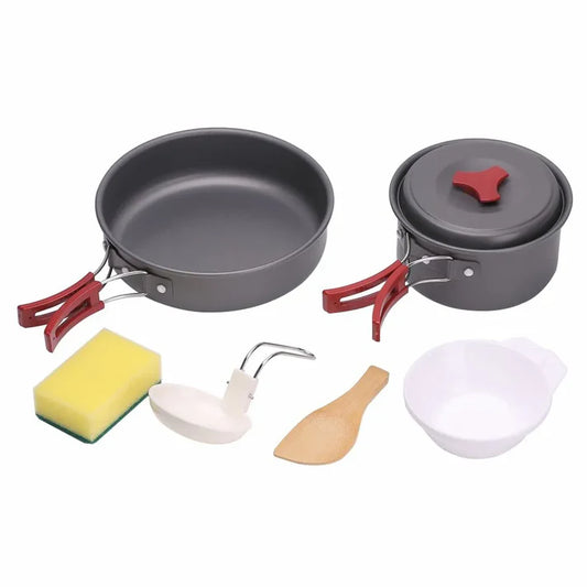 KIT DE OLLAS PARA CAMPING AL-200