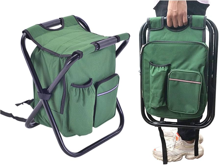 MOCHILA TERMICA CON SILLA PLEGABLE
