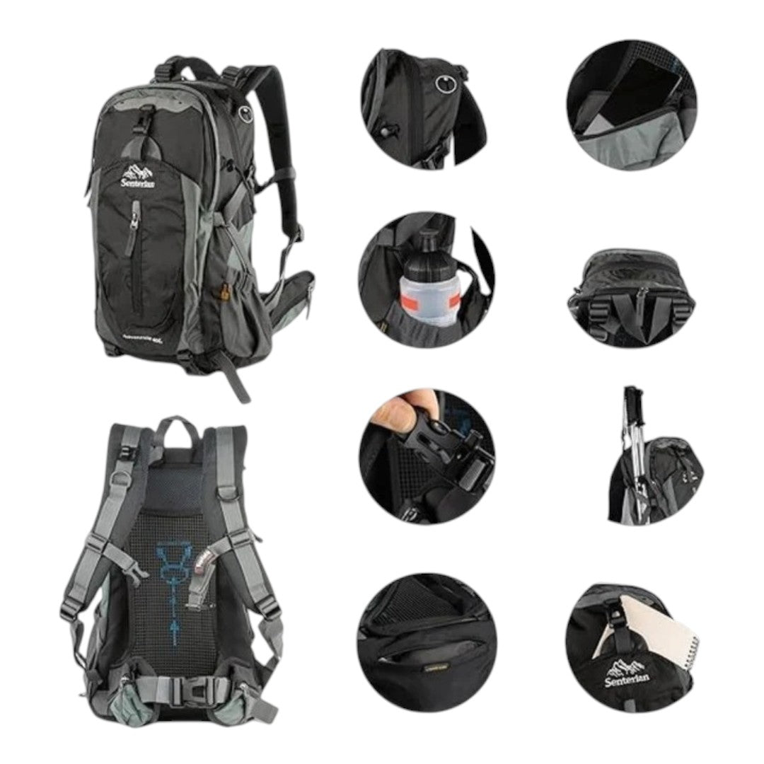 MOCHILA TRECKING 40 LITROS 27X35X50CM
