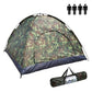 CARPA CAMUFLADA P/4 PERSONAS 200X200X130CM
