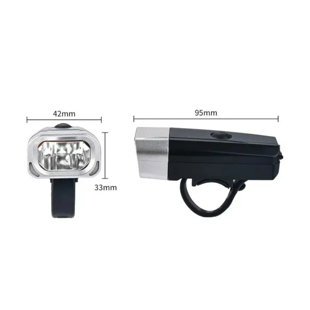 LUZ DELANTERA PARA BICI RECARGABLE