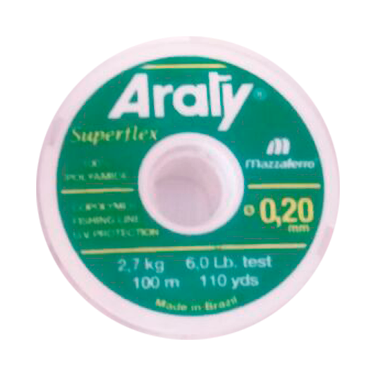 HILO ARATY SUPERFLEX 0.20 MM. X 100 MTS.