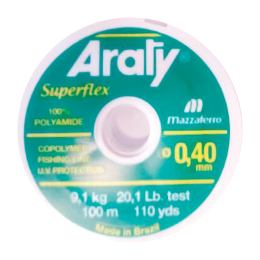 HILO ARATY SUPERFLEX 0.40 MM. X 100 MTS.