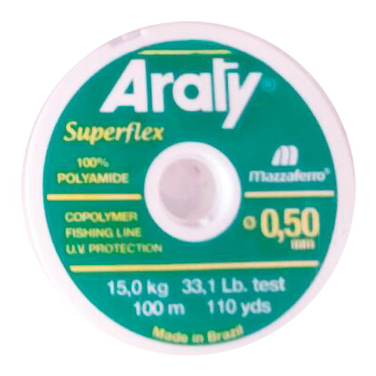 HILO ARATY SUPERFLEX 0.50 MM. X 100 MTS.