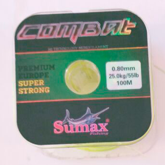 HILO COMBAT SUPER STRONG 0.80 MM. X 100 MTS.