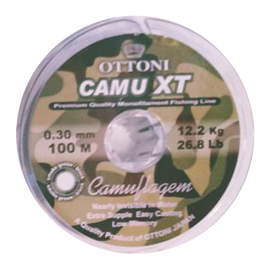 HILO OTTONI CAMU XT 0.30 MM. X 100 MTS.