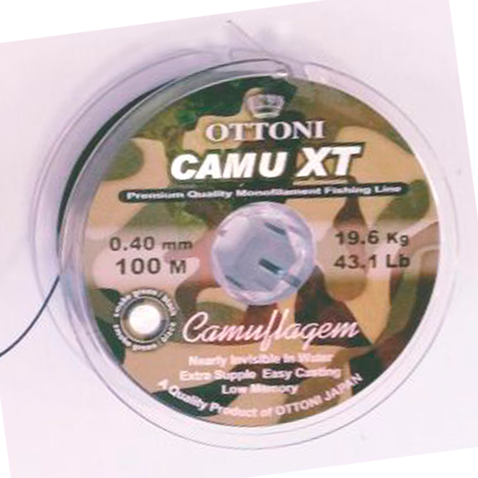 HILO OTTONI CAMU XT 0.40 MM. X 100 MTS.