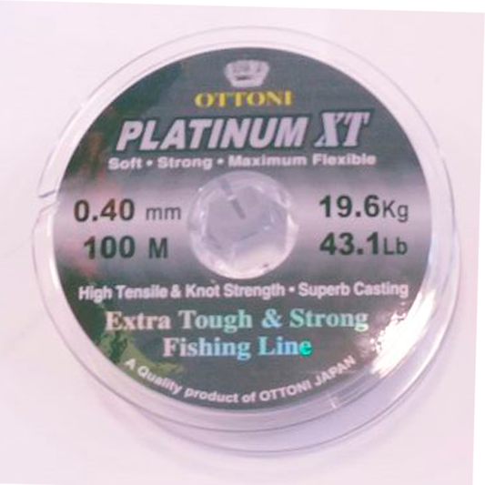 HILO OTTONI PLATINUM XT 0.40 MM. X 100 MTS.