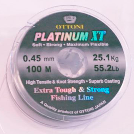 HILO OTTONI PLATINUM XT 0.45 MM. X 100 MTS.