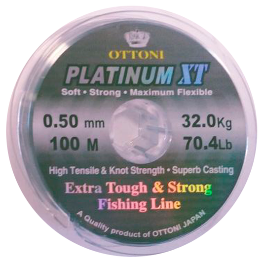 HILO OTTONI PLATINUM XT 0.50 MM. X 100 MTS.