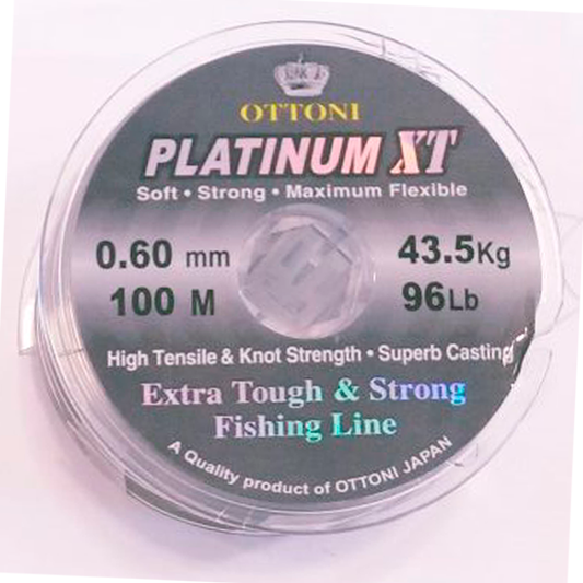 HILO OTTONI PLATINUM XT 0.60 MM. X 100 MTS.