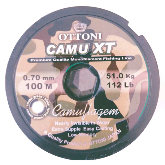 HILO OTTONI CAMU XT 0.70 MM. X 100 MTS.