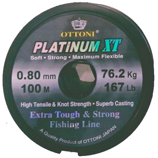 HILO OTTONI PLATINUM XT 0.80 MM. X 100 MTS.