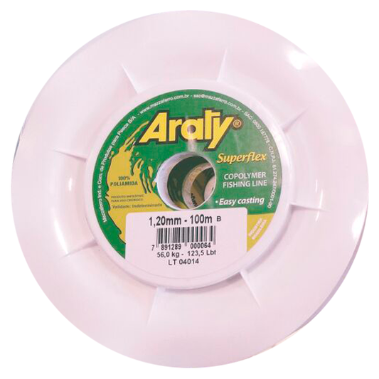 HILO ARATY SUPERFLEX 1.20 MM. X 100 MTS.