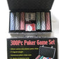SET DE 300 PIEZAS PARA JUEGO DE POKER