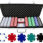 SET DE 500 PIEZAS PARA JUEGO DE POKER