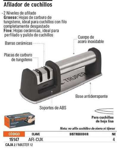 AFILADOR DE CUCHILLOS TRUPER 15147TR