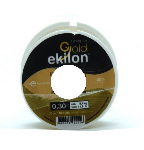 HILO EKILON GOLD 0.30 MM. X 100 MTS.