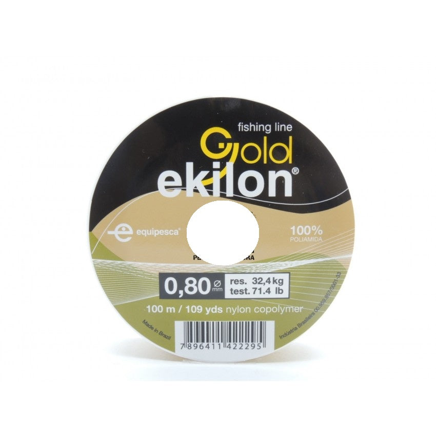 HILO EKILON GOLD 0.80 MM. X 100 MTS.