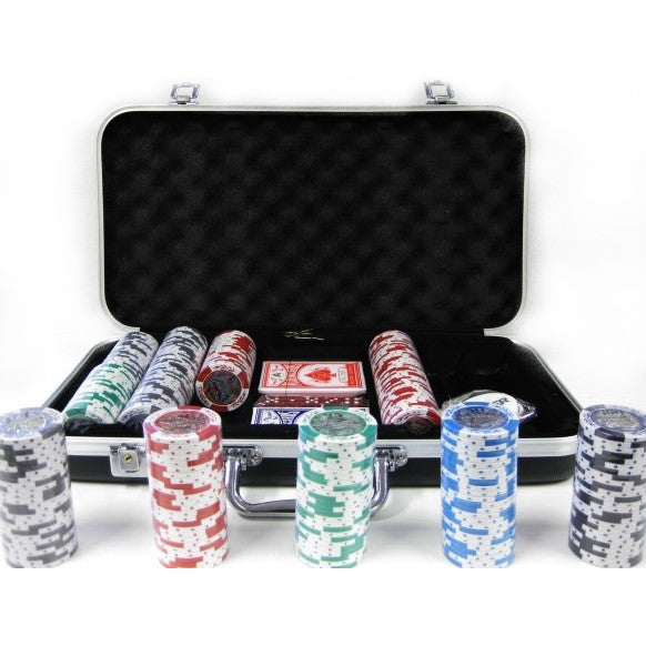 SET DE 300 PIEZAS PARA JUEGO DE POKER