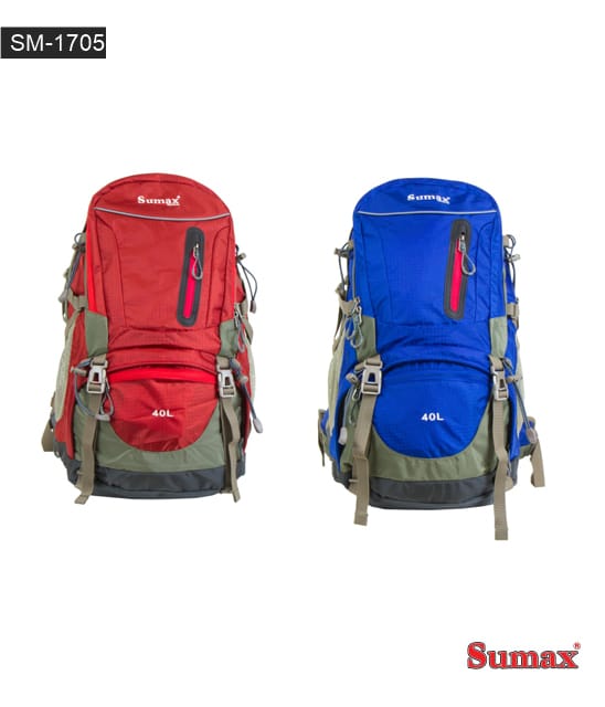 MOCHILA DE CAMPING SUMAX 40 LTS. SM-1705 A/R