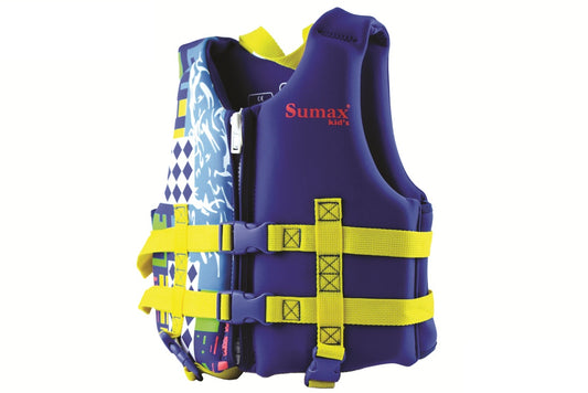 SALVAVIDAS INFLATIL SUMAX NEOPRENE AZUL