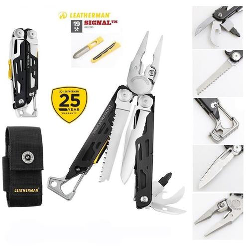MULTIHERRAMIENTA LEATRHERMAN SIGNAL BLACK 832625