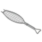 GRILL INOXIDABLE PARA PESCADO